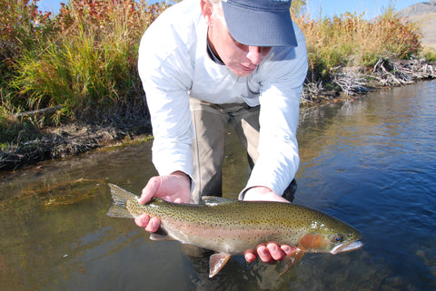 Winter Trout Fishing with a Blue Wing Olive