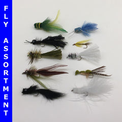 Virginia's Ten Best Bass Flies Assortment