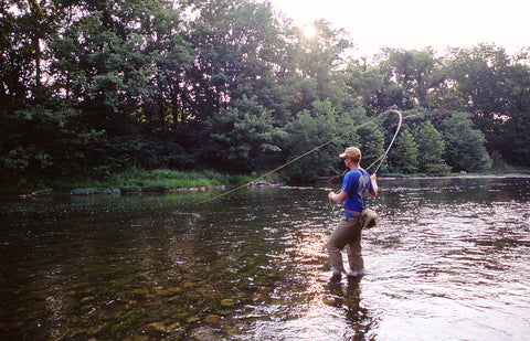 Fly Fishing on the Shenandoah River with a Crayfish