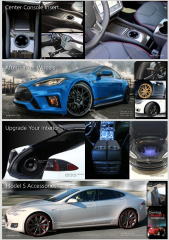 Tesla model s aftermarket accessories catalog