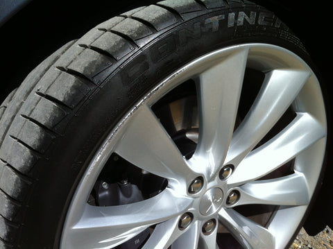 tesla model s curb rash wheel bands