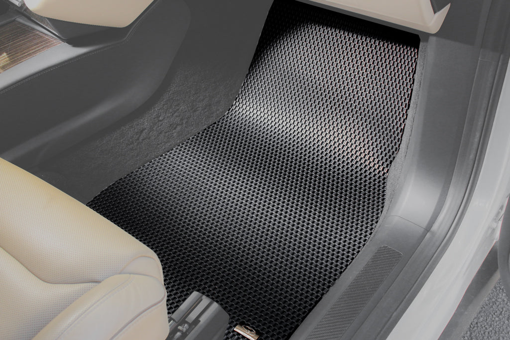 Tesla Model X Floor Mats for 5 Seater All Weather Aftermarket Car Mat