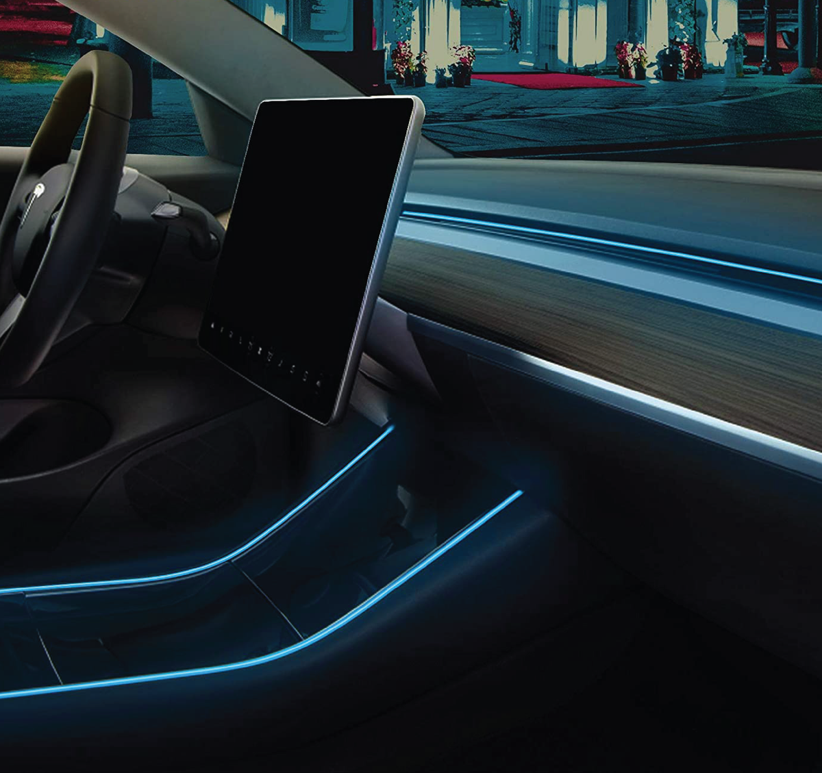 Interior Ambient Light for Tesla Model 3 and Model Y EVANNEX