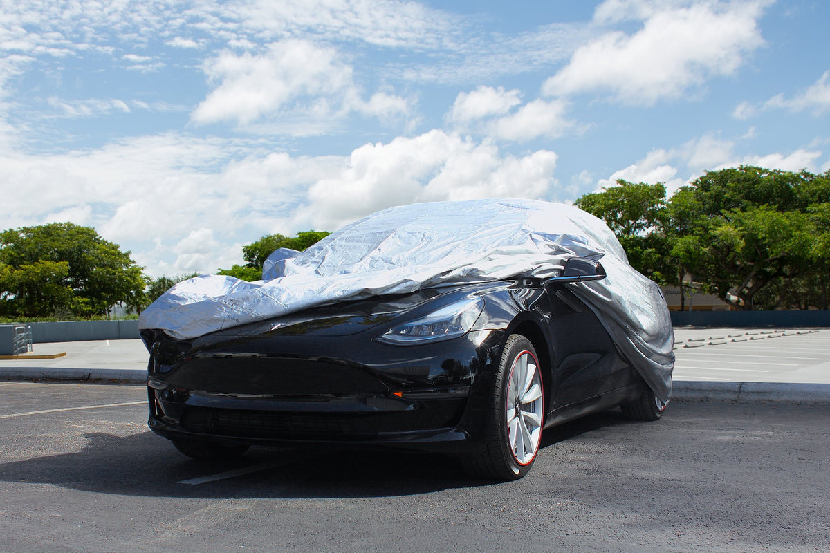 Car Cover for Tesla Model 3 by EVannex | EVANNEX Aftermarket Tesla