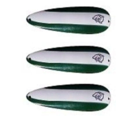 Three Eppinger Dardevle Skeeter Green/White Fishing Spoon 1/32 oz 15/16" 6T-11