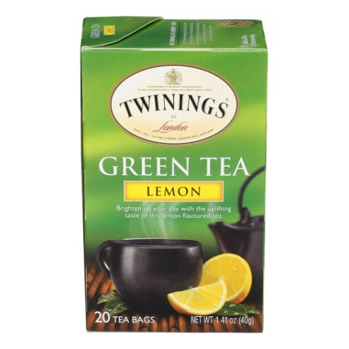 Lemon Green Tea 20 Bags (Case of 6) By Twinings Tea