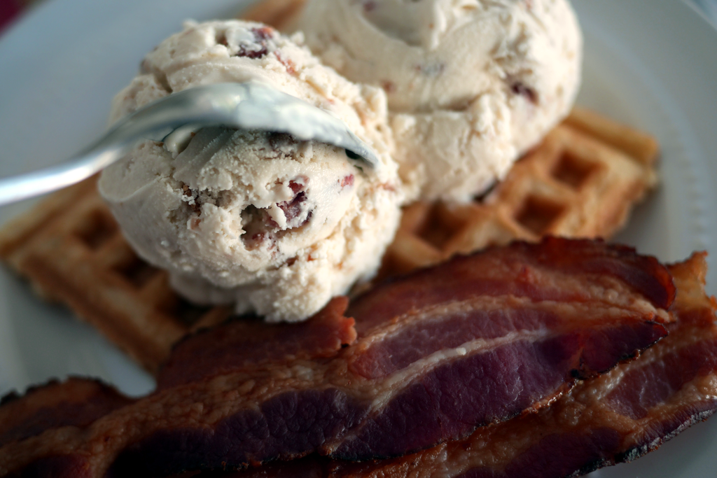 Maple Bacon Ice Cream Breakfast