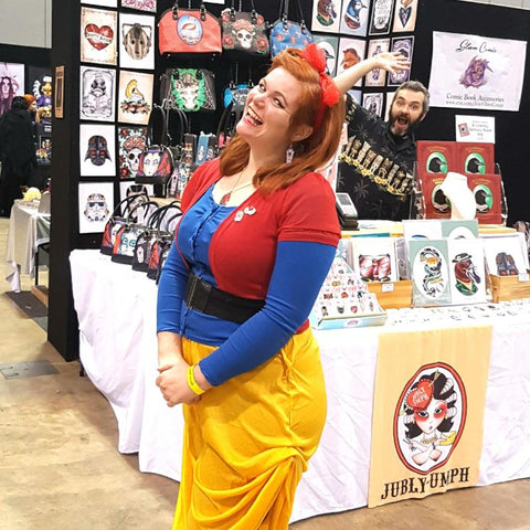 disneybounding as a bad ass snow white for oz comic con