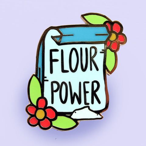 Flour Power Lapel Pin