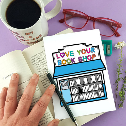 love your bookshop day illustration by Jubly-Umph