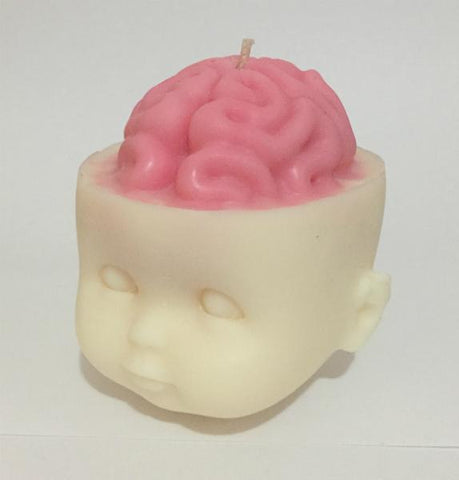 bleeding head baby brain candle