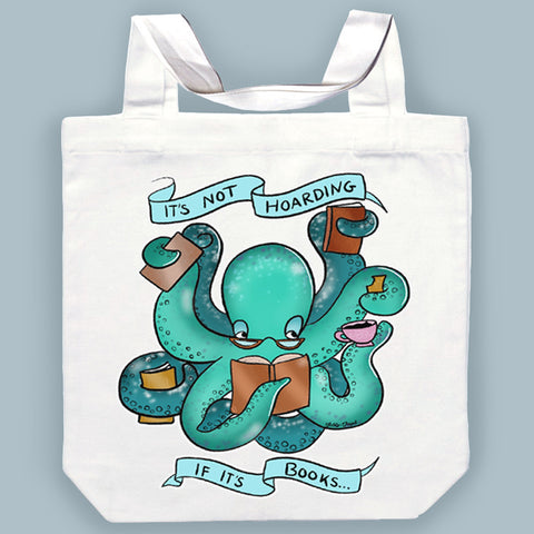 booktopus tote bag