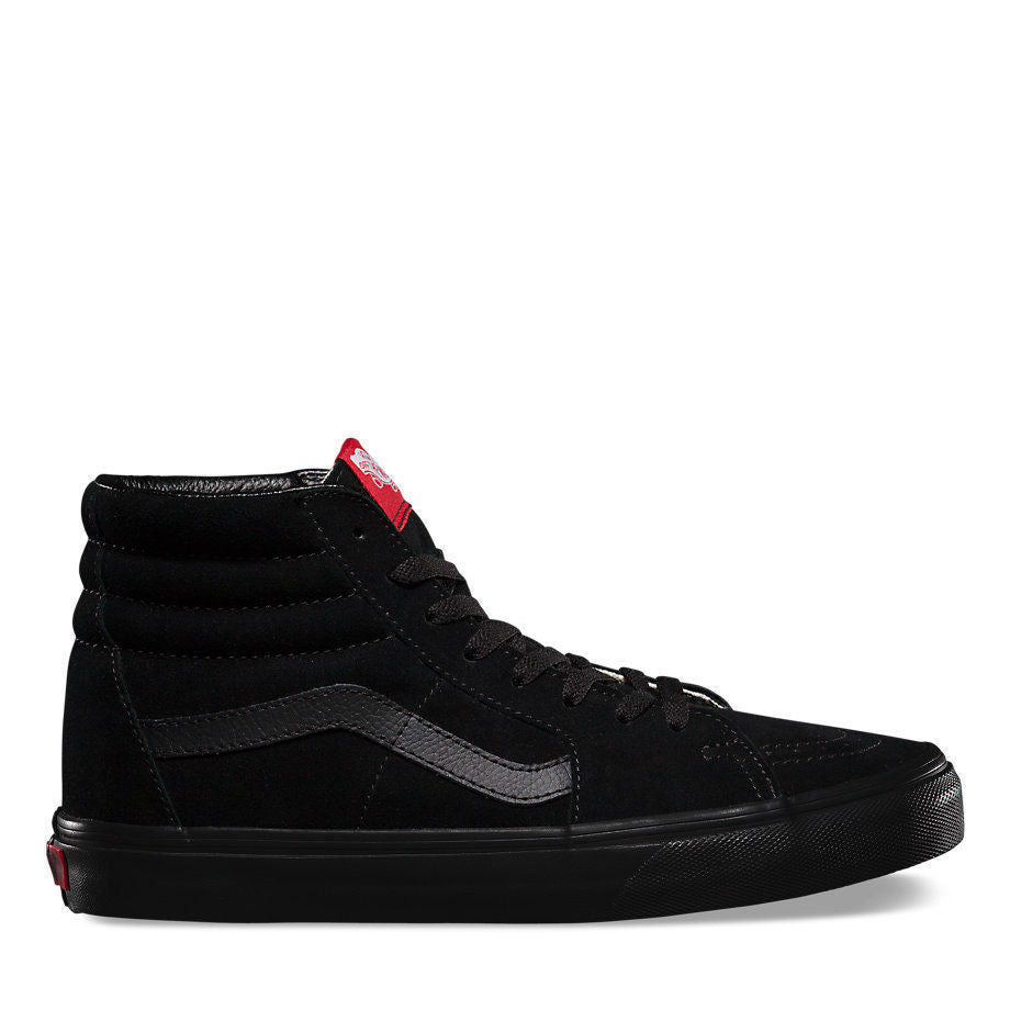 skate high vans black