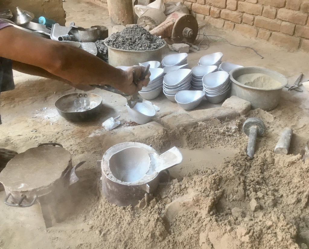 Sand Casting the shape of the product