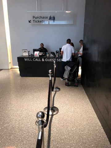 Top of the Rock Will Call and Services Velvet Rope Stanchions