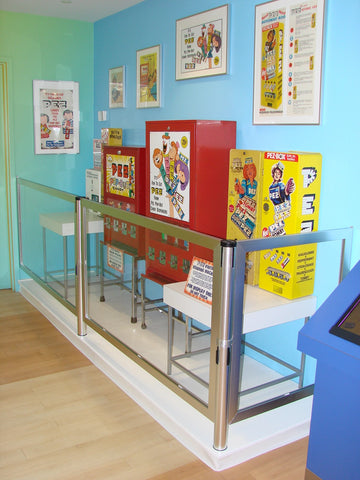 Vintage Candy Machine PEZ Post N Panel Barriers