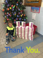 Pro Stanchions Sidway Elementary School Holiday Donation 2016