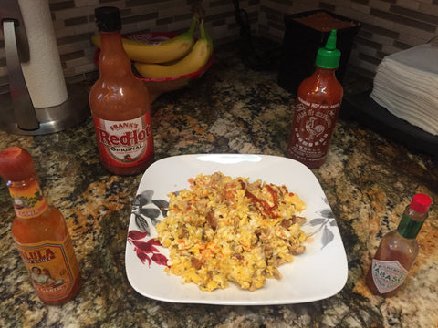 National Hot Sauce Day 2018 Spicy Buffalo Wing Eggs