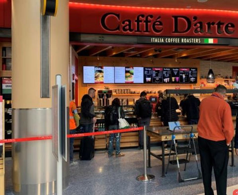 Caffe D'arte Sea-Tac Airport North Opening
