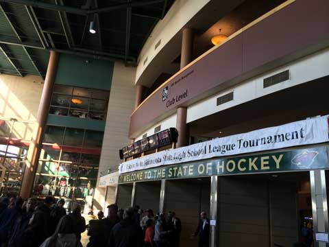 Xcel Energy Center Home Of Minnesota State High School Hockey Championships