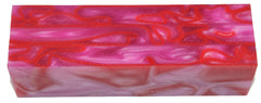 Pink Cherry Swirl Acrylic Game Call Blank