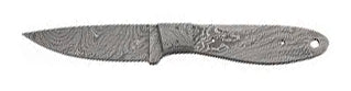 Damascus 8" Elk Caper Full Tang