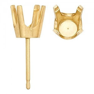 Real Gold Friction Earring (14k)