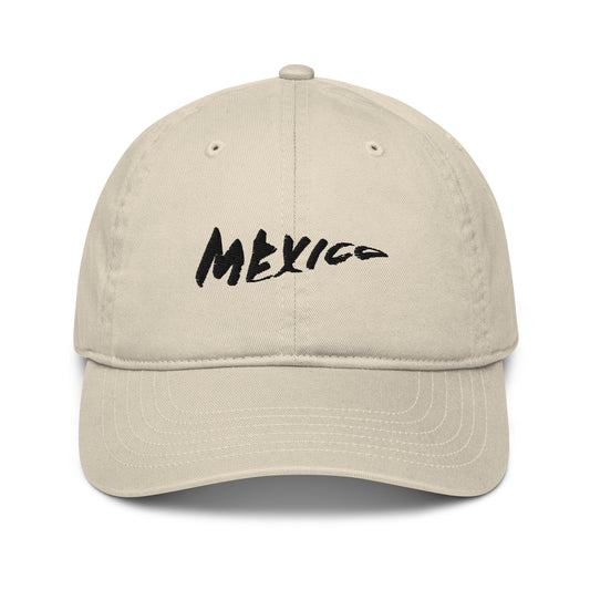Mexico Organic Embroidered Dad Hat