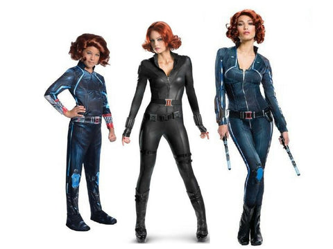 Black Widow Adults Children Costume Hire Buy