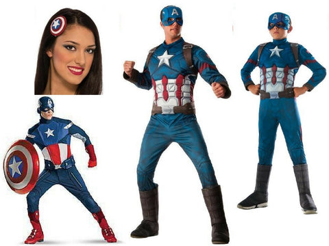 Captain America Mens Costumes Brisbane Buy Hire Childrens