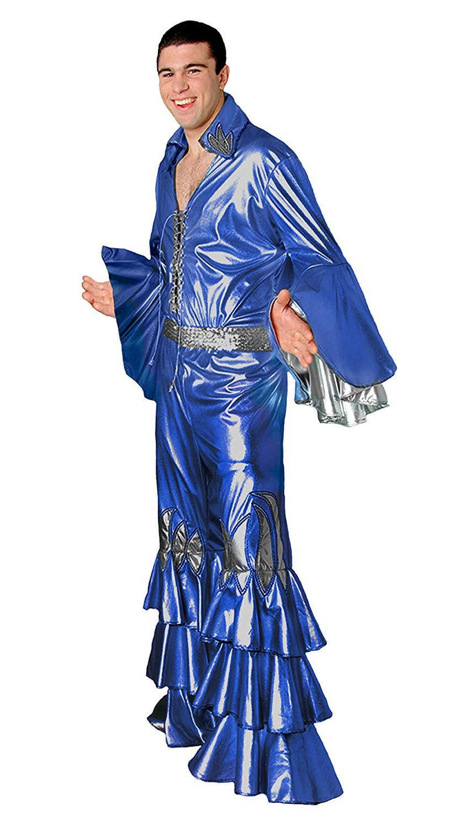 Abba Male Blue Mamma Mia Mens Hire Costume – Disguises Costumes Hire