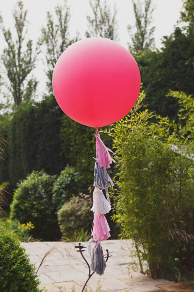Tassel Tails Big Balloons – DIY