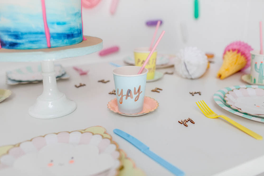 Pastel party Table