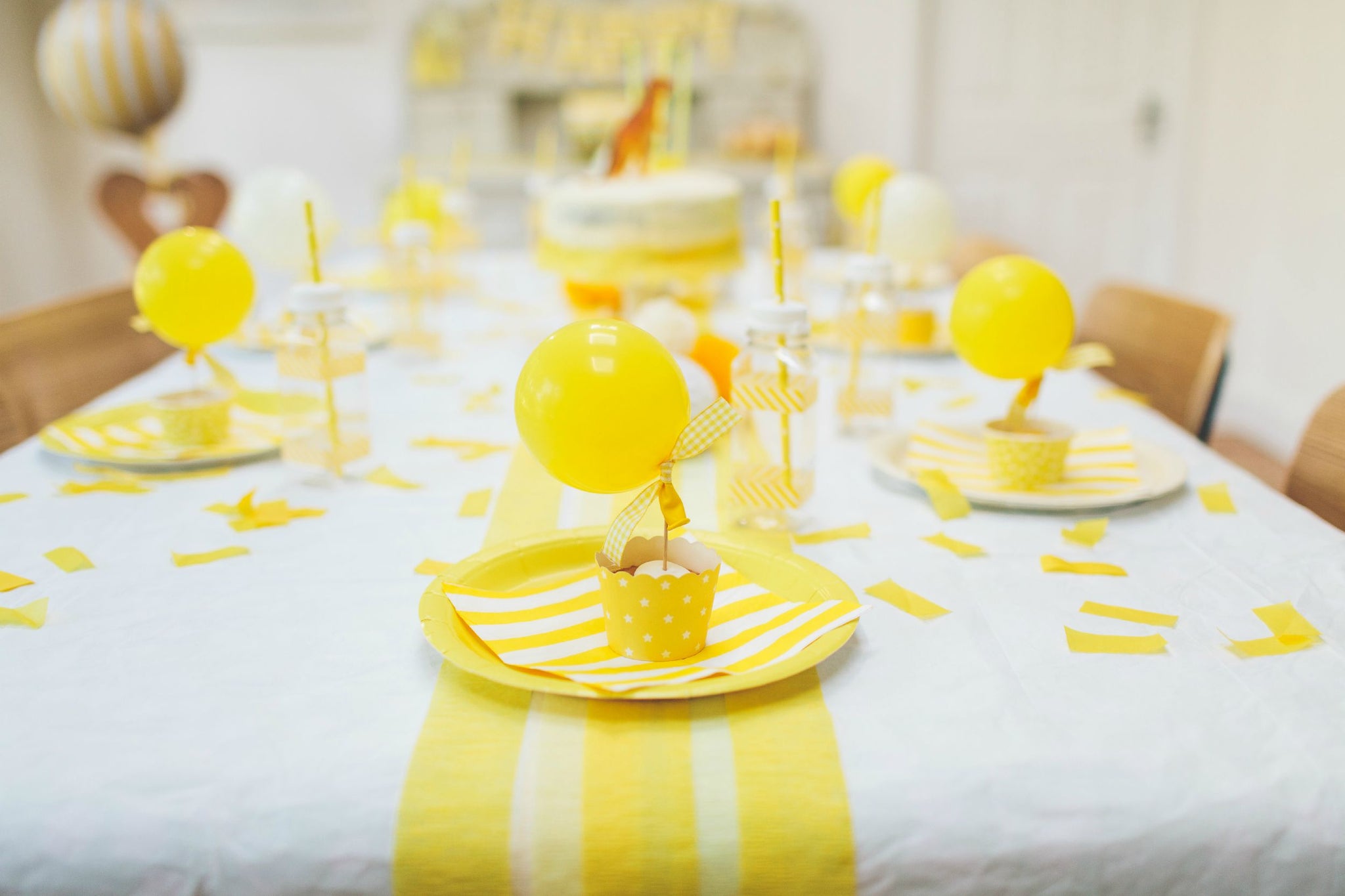 Yellow Sunny Birthday Party