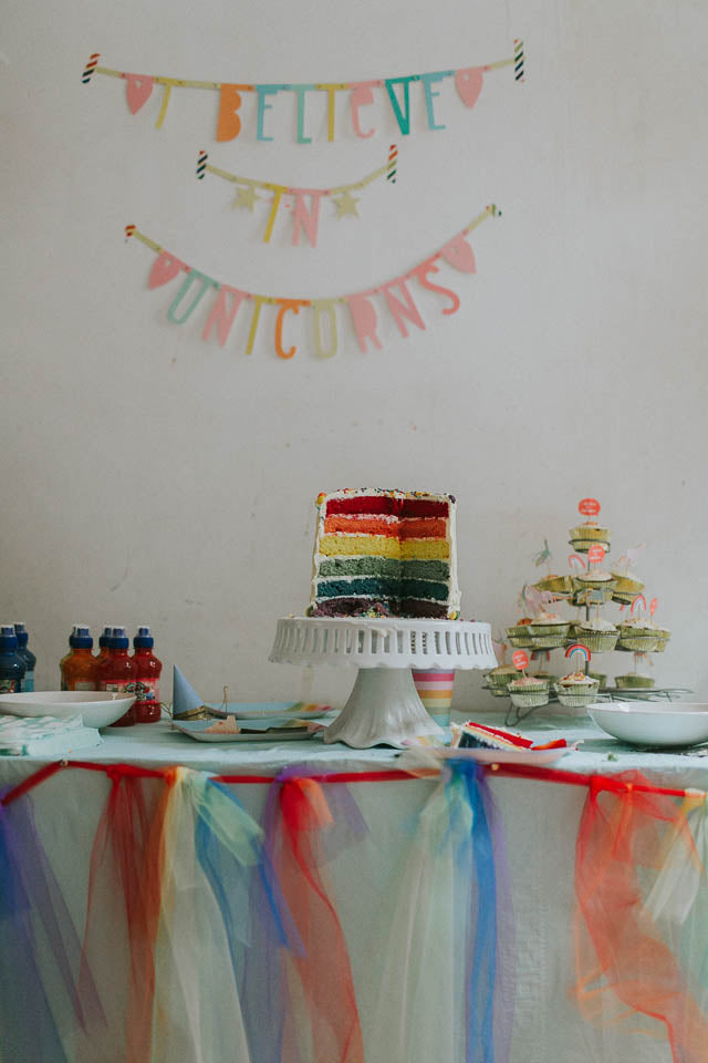 Unicorn Rainbow Party Theme Ideas