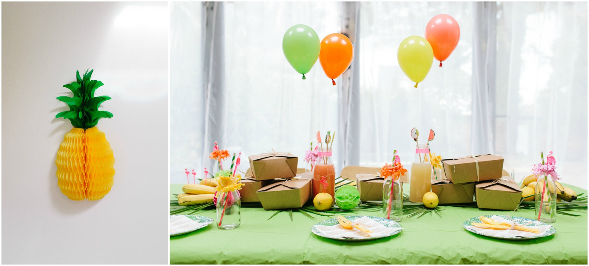 Pineapple Fruit Tropical Kids Party