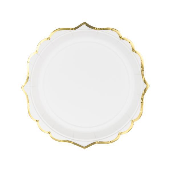 pretty paper plates and napkins