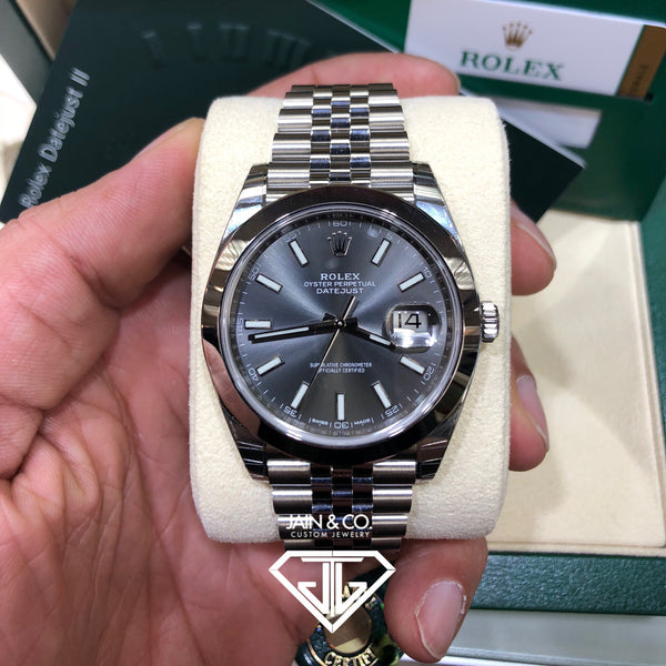 rolex datejust 2 jubilee