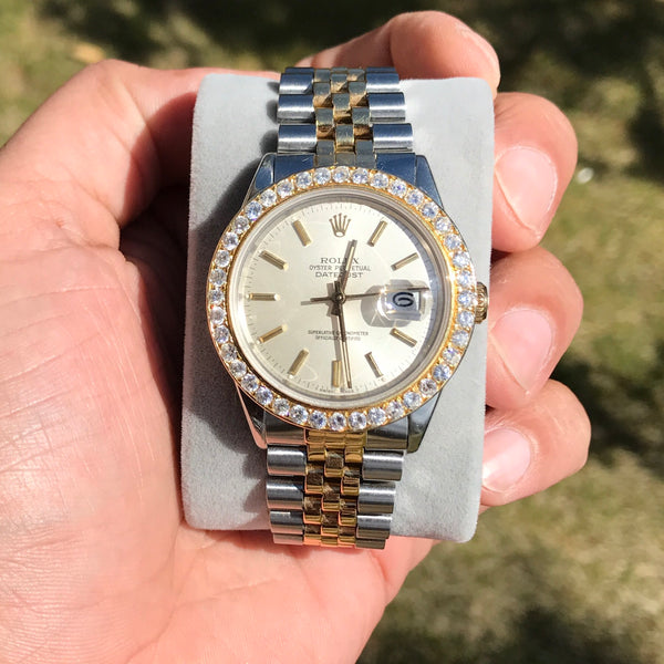 two tone 36mm rolex