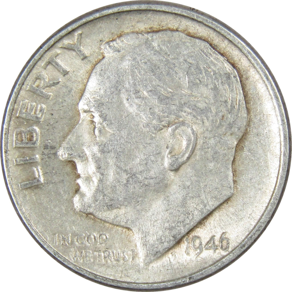 1953 S 10c Roosevelt Silver Dime US Coin BU Uncirculated Mint State 