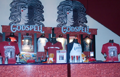 Godspell Broadway Stands eCommerce Design & Sales