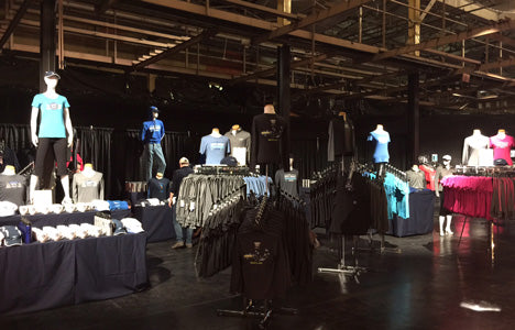 United NYC Half Marathon Expo Apparel Sales Online Fulfillment