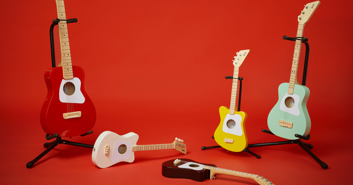 Leesbaarheid Horen van Elektronisch Kids' Guitar Reimagined: Loog Guitars