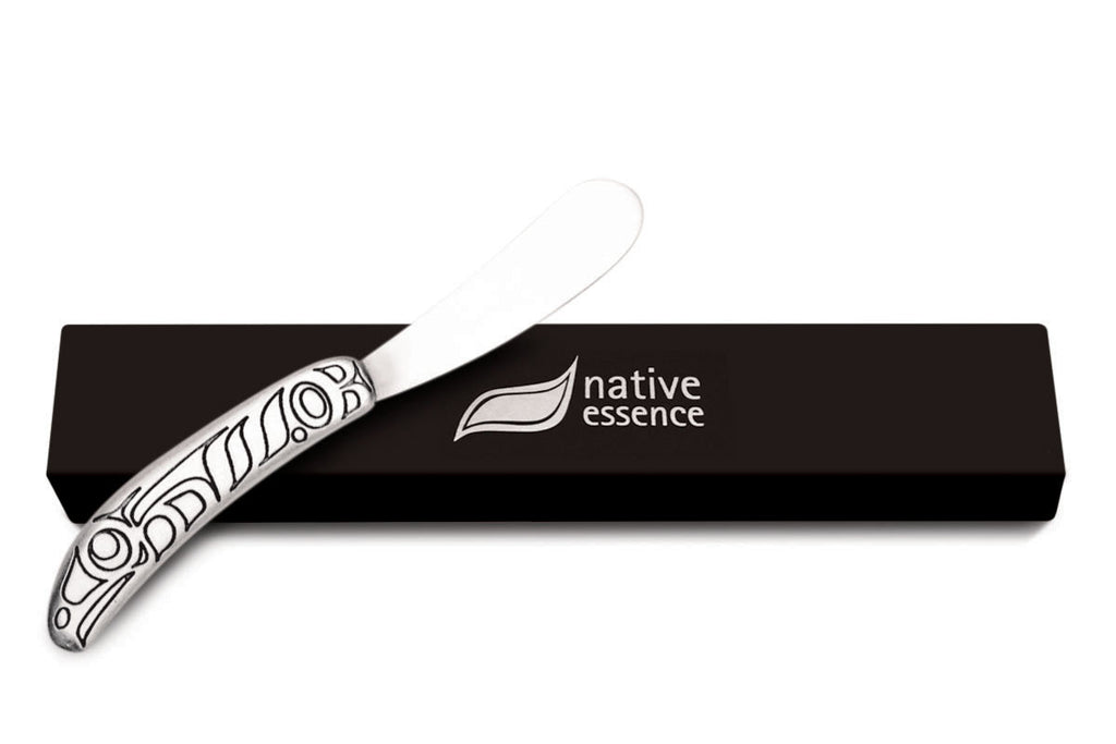 Pewter Knife - Wild Salmon by Corey Moraes