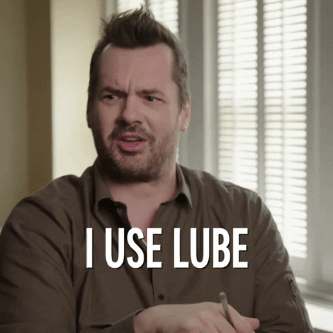 I use lube gif