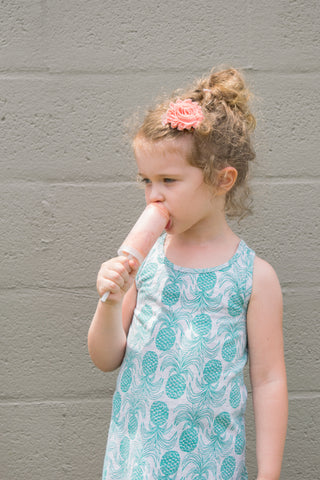 Greek Yogurt Peach Push-Up Pops