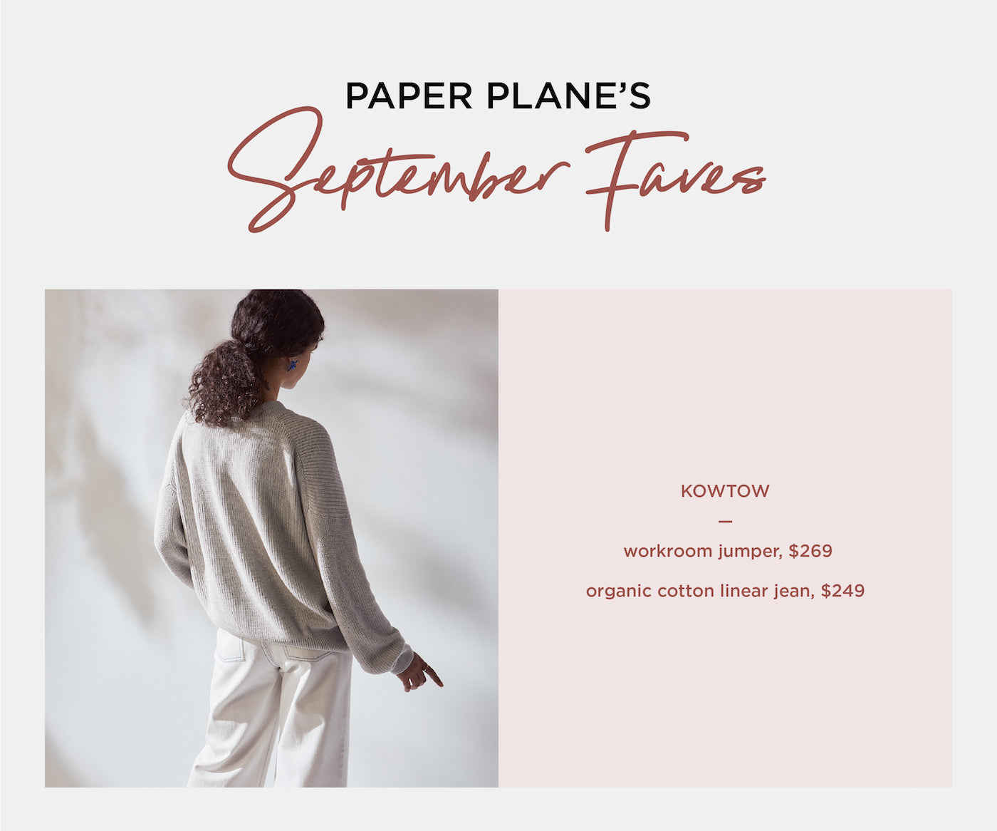 Paper Plane's September Faves