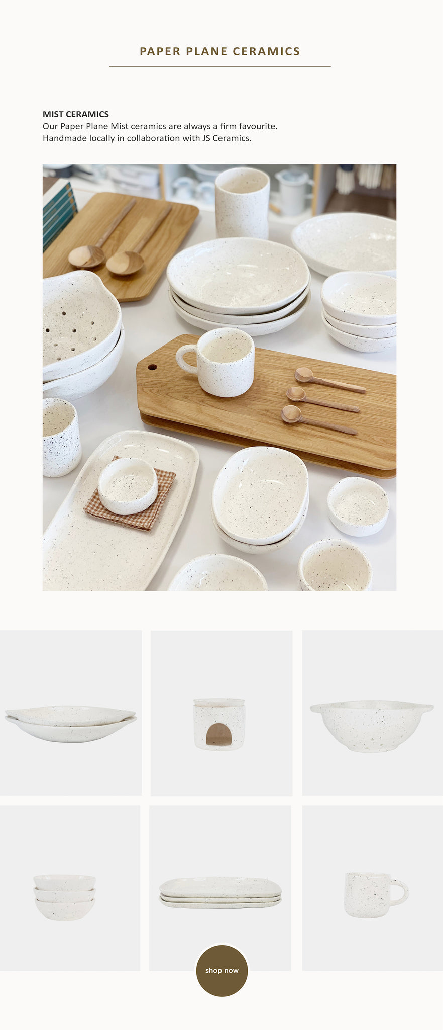 Paper Plane - Mist Ceramics - Exclusive