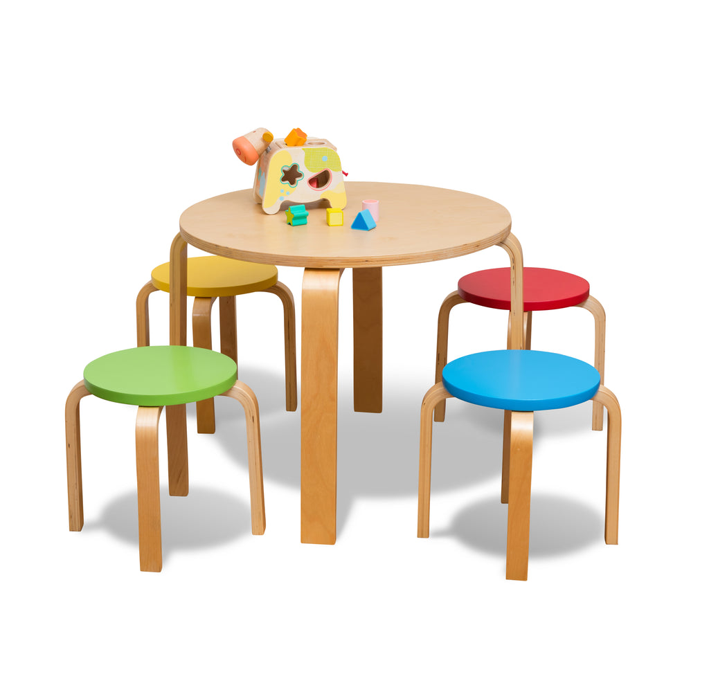 kids round table and chairs