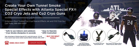 CO2 Liquid Siphon Carbon Dioxide Fog Smoke Cannon Jet Blaster